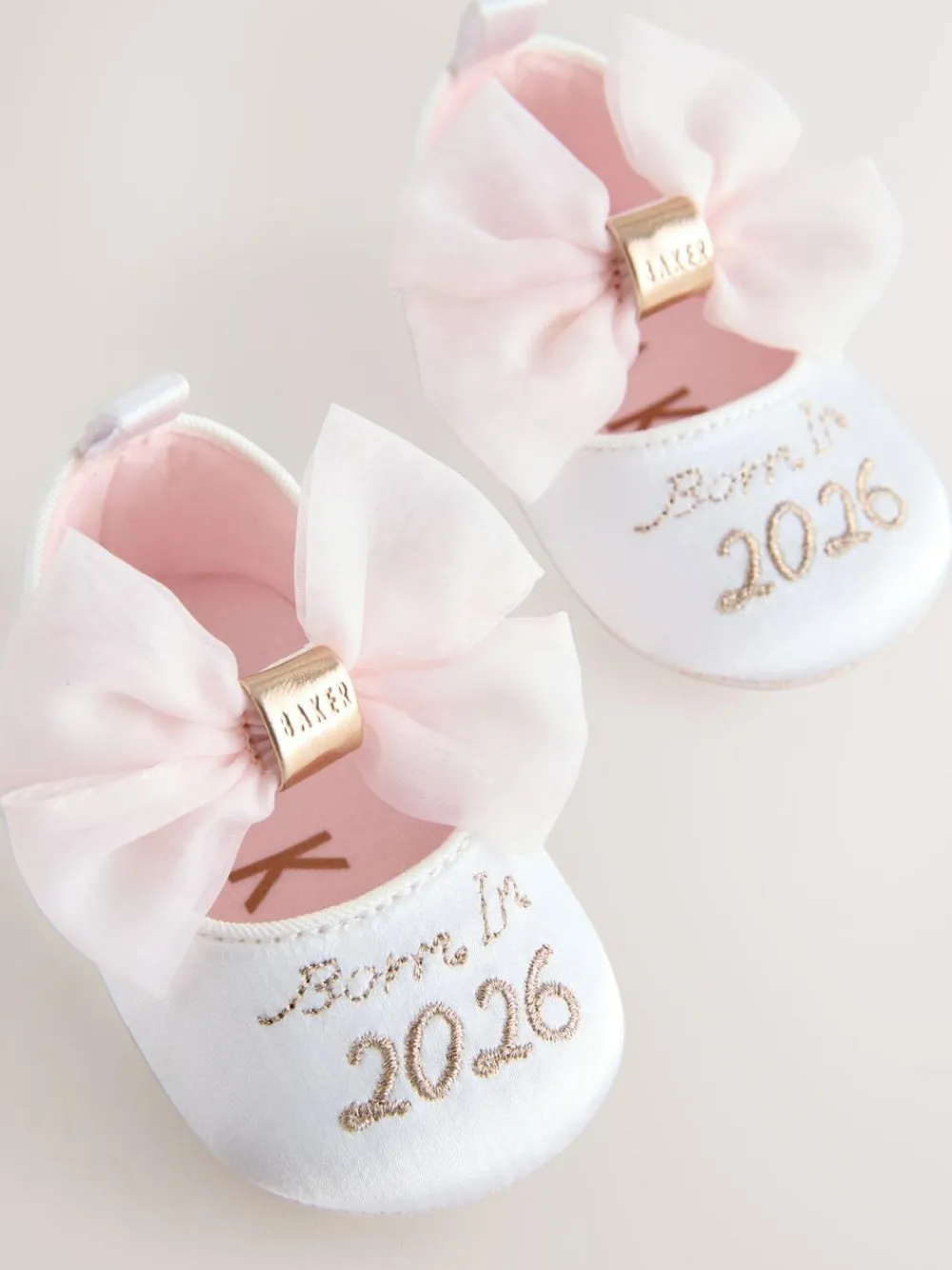 Outlet Baker by Ted Baker Baby Girls Born in 2026 Mary Jane Padders Shoes