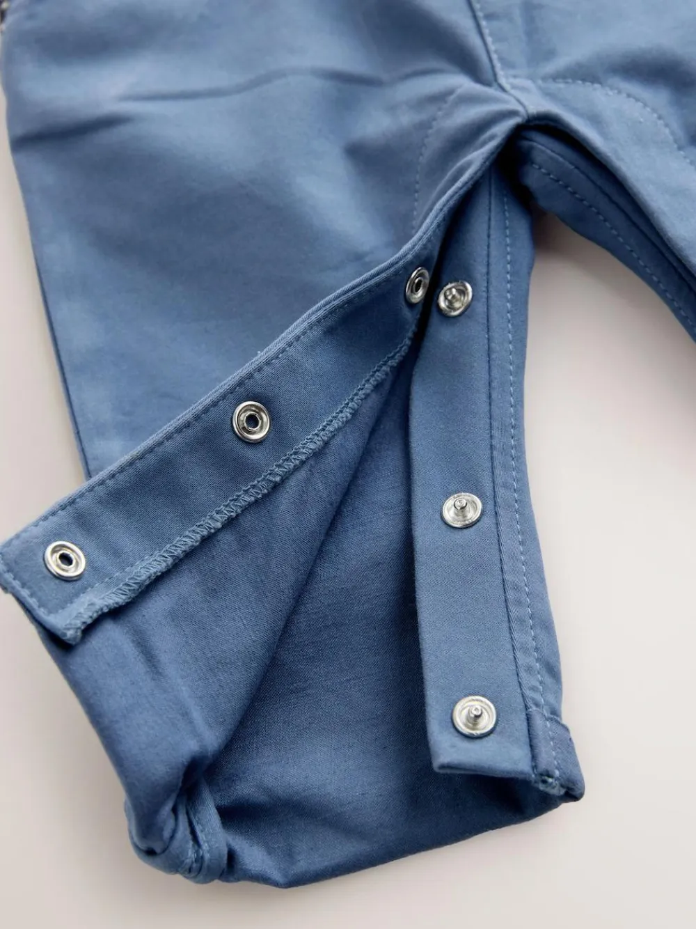 Hot Baker by Ted Baker Blue Smart Bow Tie Rompersuit