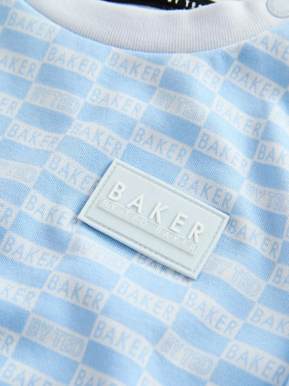 New Baker by Ted Baker Blue Sleepsuits and Reversible Hat Set