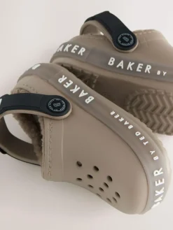 Baker by Ted Baker Borg Lined Clog Slippers^BOY Nightwear