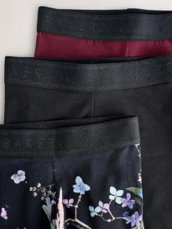 Hot Baker by Ted Baker Leggings 3 Pack Black/Red