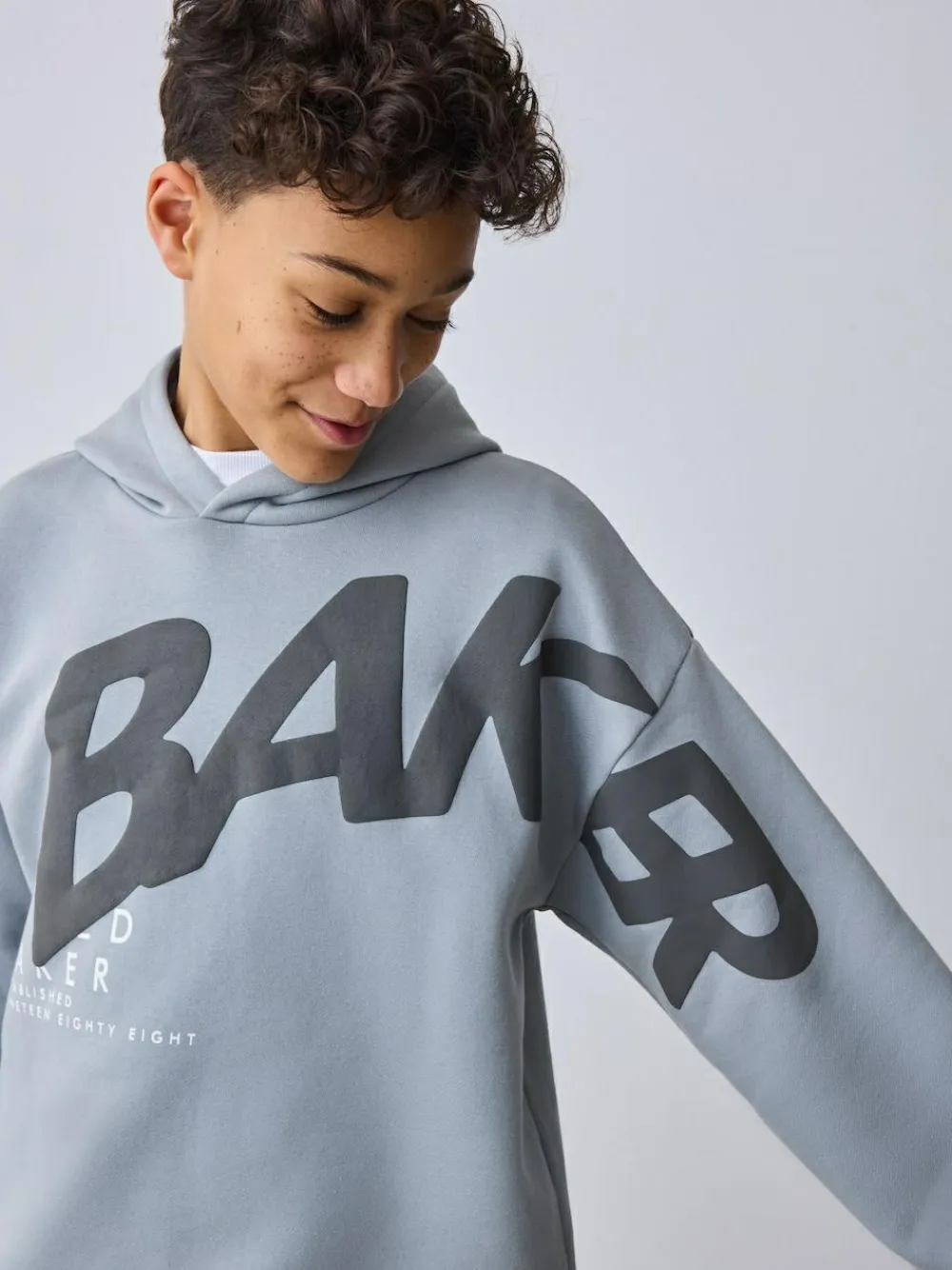 Baker by Ted Baker Oversized Graphic Hoodie and Joggers Set^BOY Sets & Outfits|Sweatshirts & Hoodies