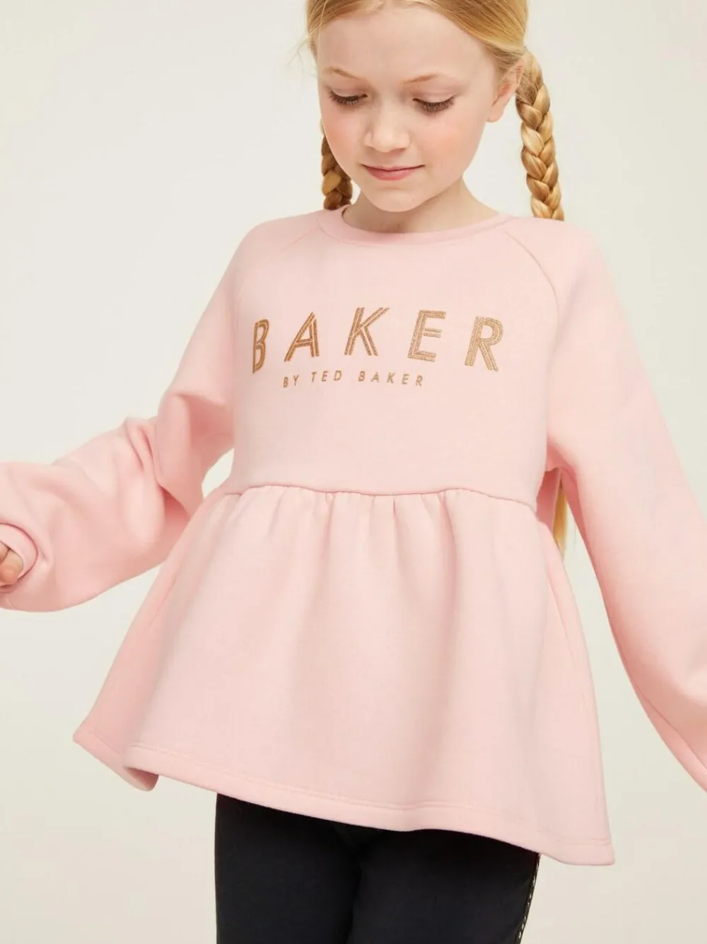 New Baker by Ted Baker Peplum Sweater And Legging Set