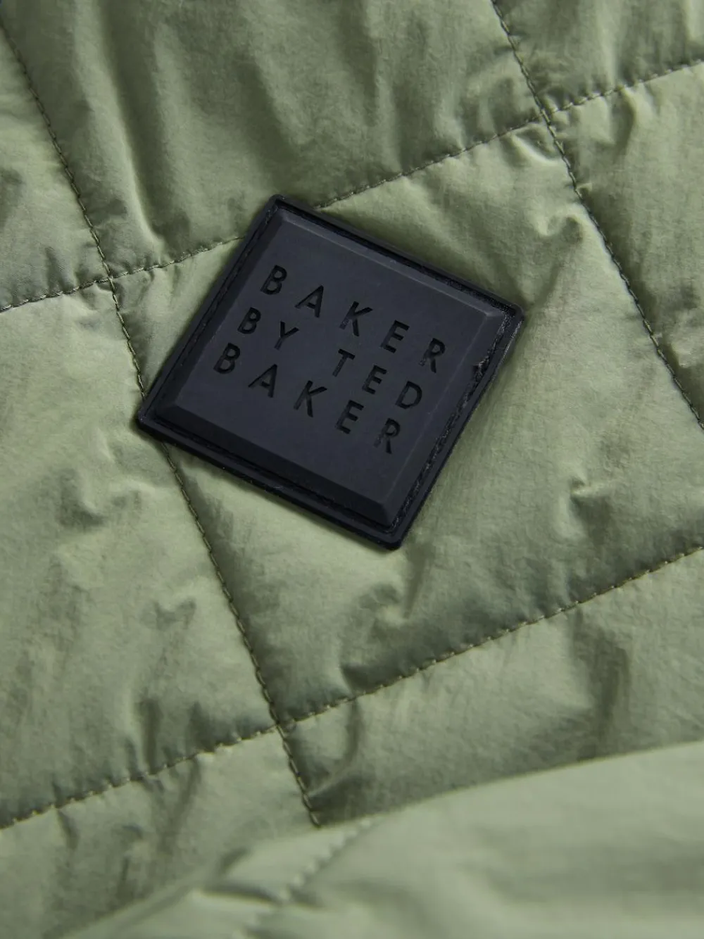 Baker by Ted Baker Sage Green Quilted Jacket^BOY Coats & Jackets|Snowsuits & Coats