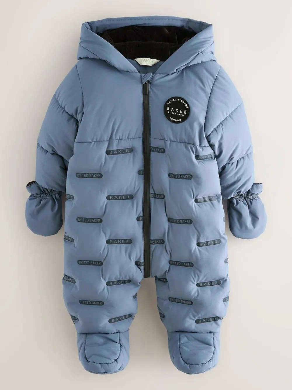 Discount Baker by Ted Baker Shower Resistant Heatseal Snowsuit Navy