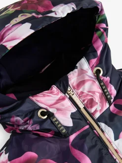 Baker by Ted Baker Shower Resistant Branded Hem Raincoat^ Jackets & Coats|Snowsuits & Coats