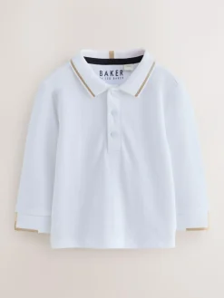 Baker by Ted Baker Stone Dungaree and Polo Shirt Set^BOY Dungarees