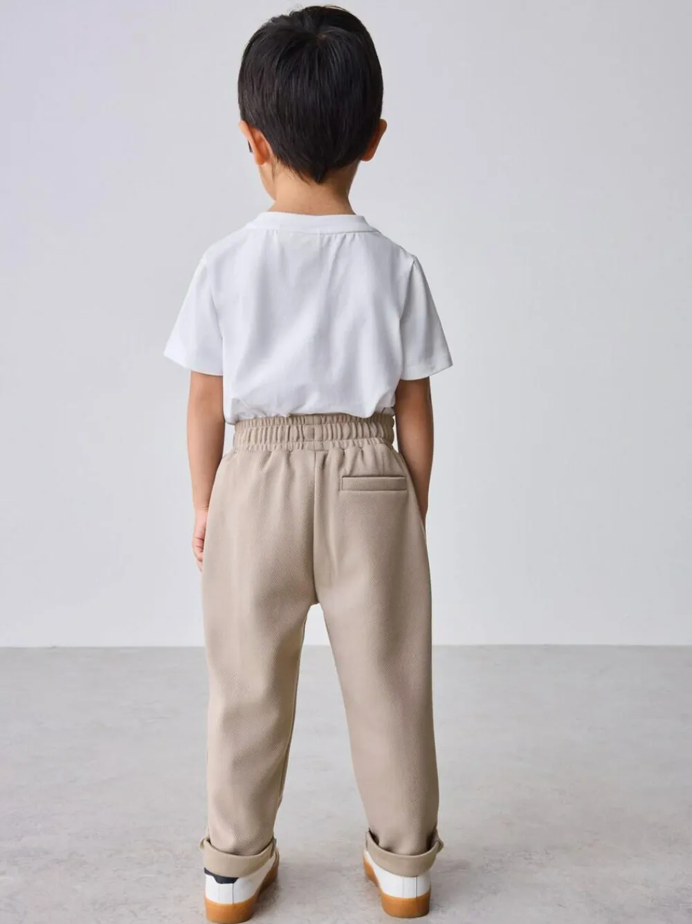 Baker by Ted Baker Textured Stone Jacket T-Shirt and Trousers Set