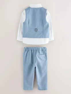 Baker by Ted Baker Waistcoat Shirt And Trousers Set^BOY Sets & Outfits|Sweatshirts & Hoodies