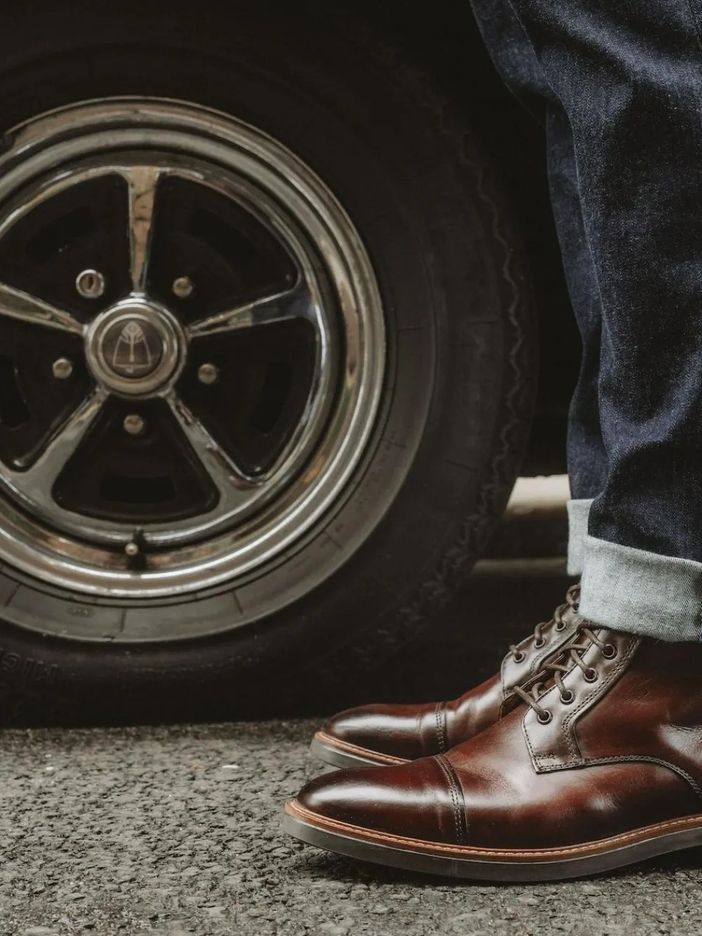 Base London Plymouth Toe Cap Boot^ Boots|Boots