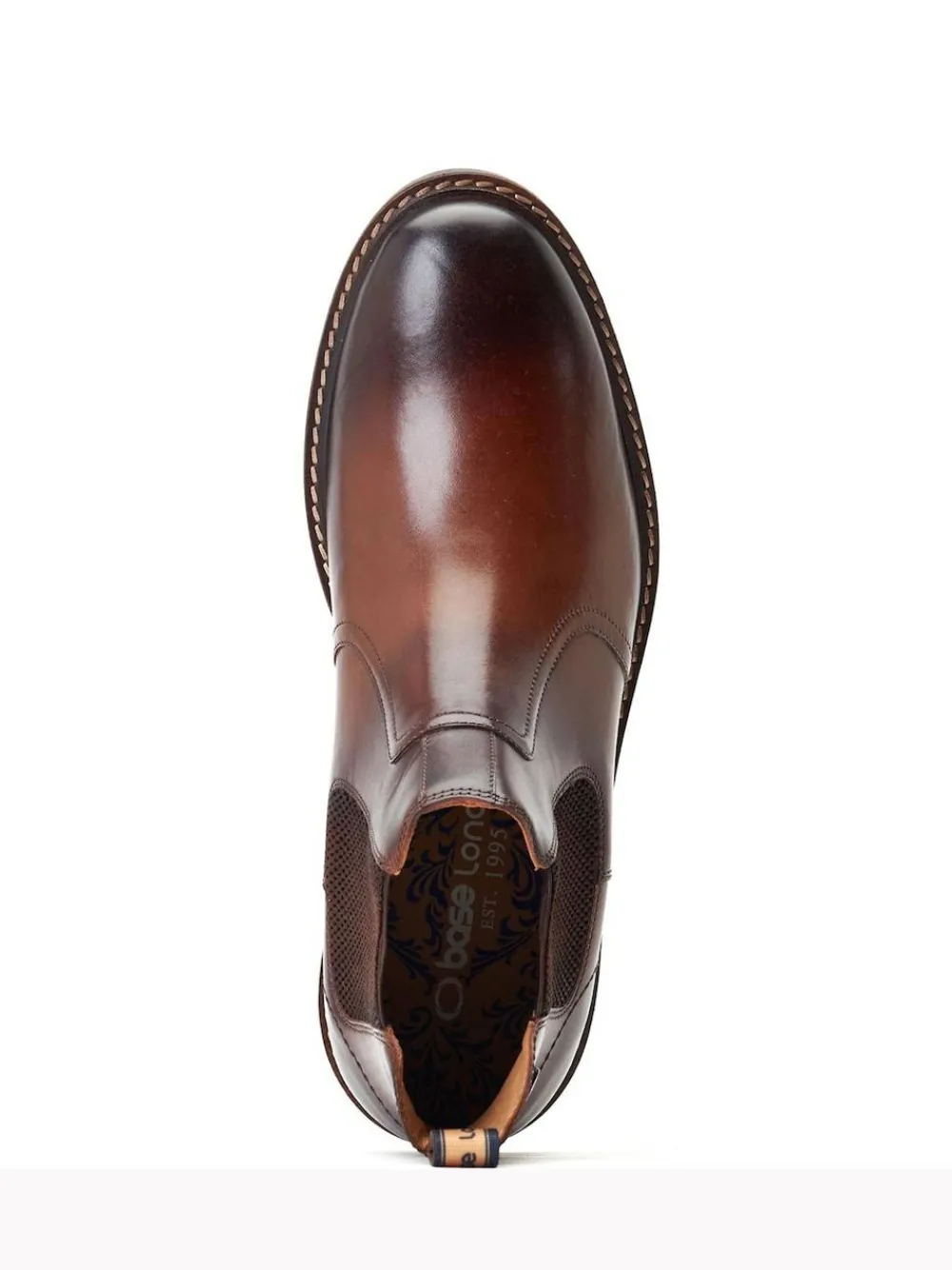 Base London Burnt Brown Bloom Pull On Chelsea Boots^ Boots|Boots