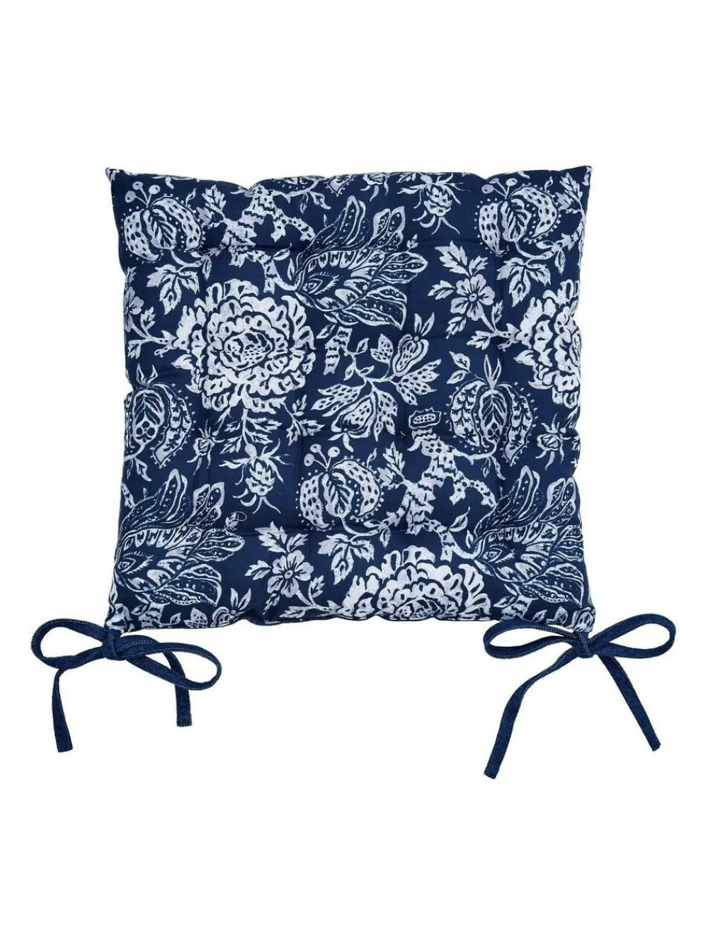 Best Bedeck of Belfast Saja Stripe Seat Pad Midnight Navy