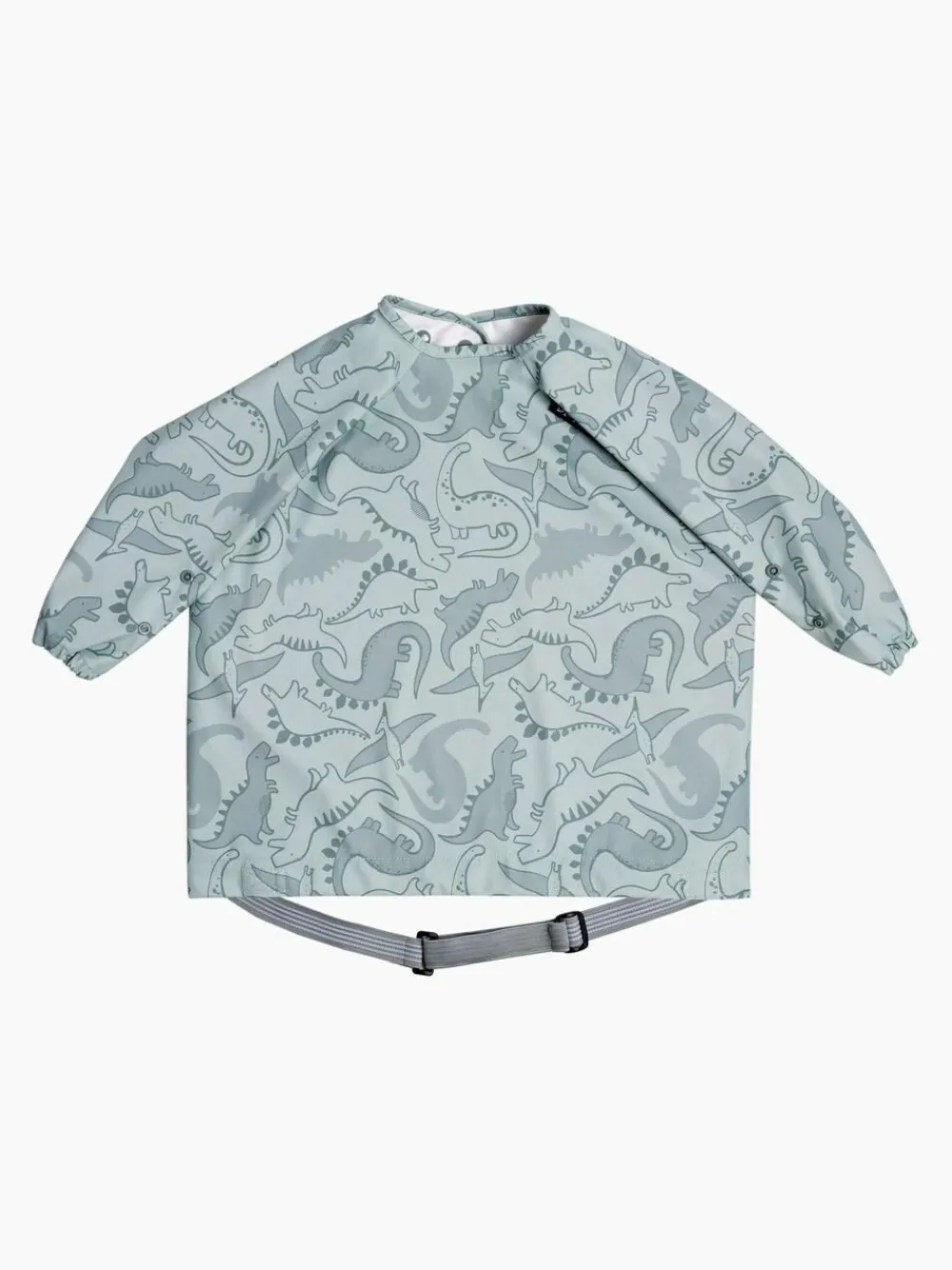 Bibado Green Coverall Weaning Bib - Dino Roar^ Bibs