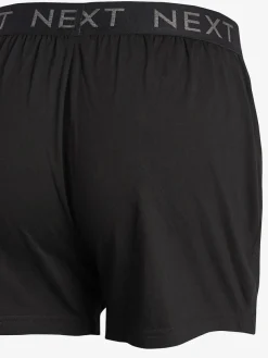 Best Next 10 pack Loose Fit Boxers Black