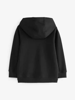 Next Black 1 Pack Plain Zip Through Hoodie (3-16yrs)^BOY Sweatshirts & Hoodies