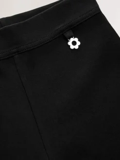 Hot Next 2 Pack Pull-On Cotton Rich Stretch Boot Cut School Trousers (3-17yrs) Black