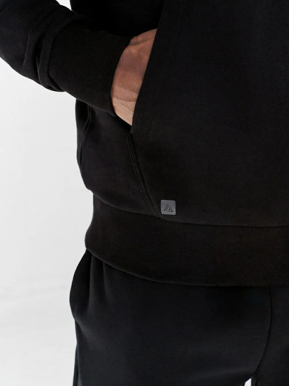 New Next Black Active Training Division Hoodie