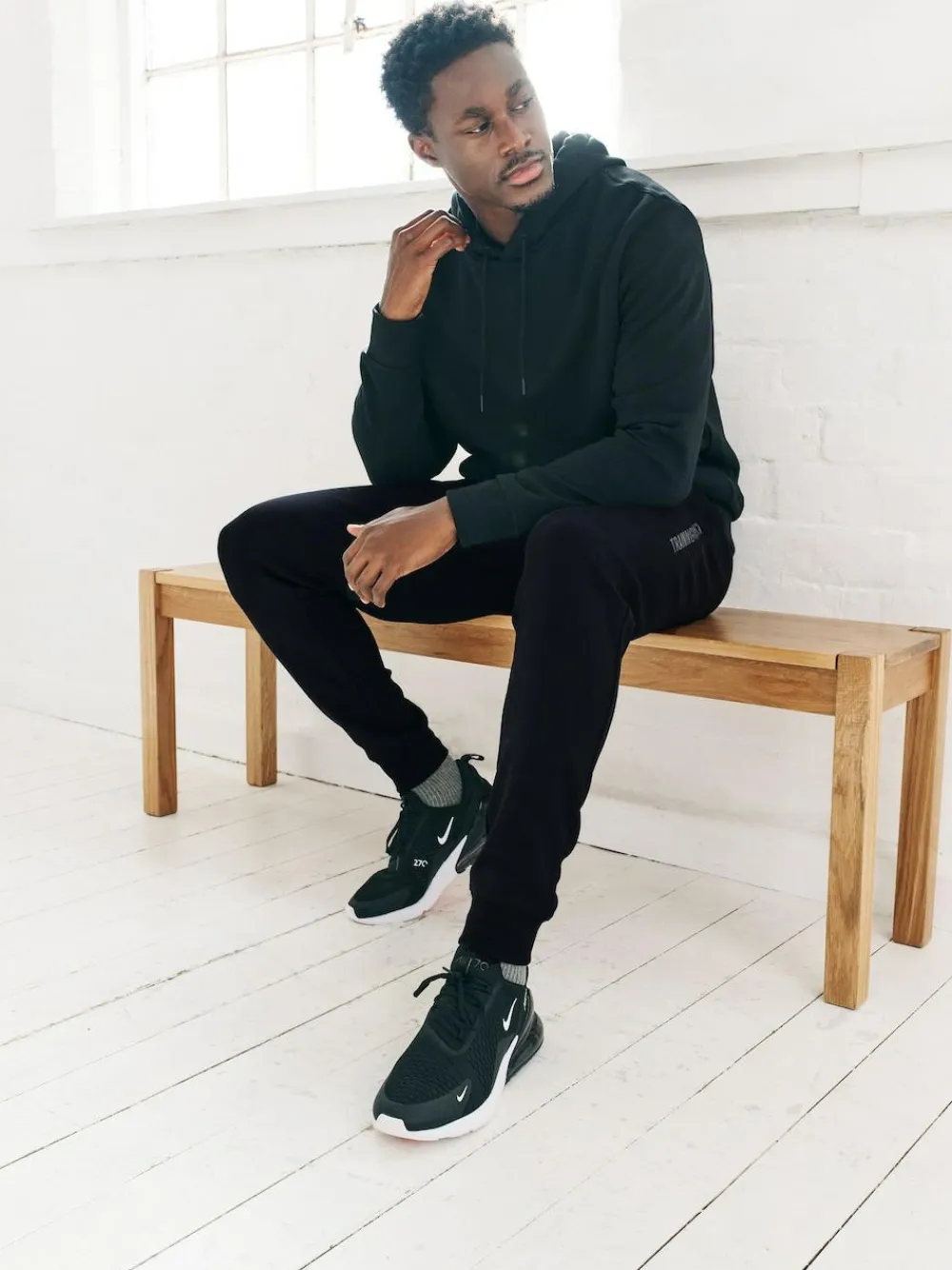 Next Black Active Training Division Slim Fit Joggers^ Joggers|Joggers