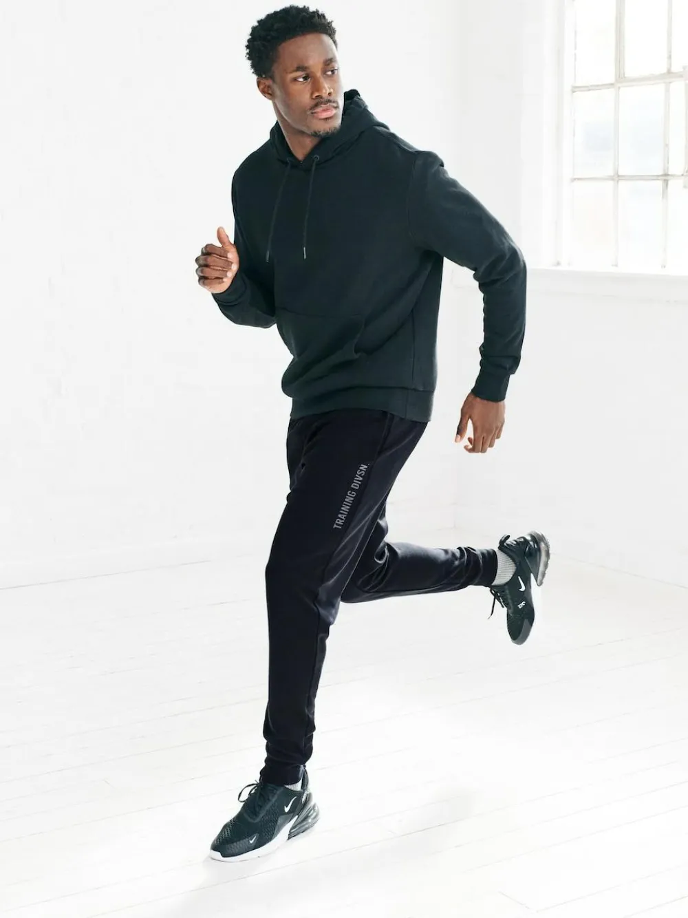 Next Black Active Training Division Slim Fit Joggers^ Joggers|Joggers