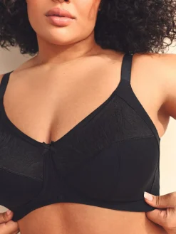 Next B-H Total Support Full Cup Non Wire Cotton Ultimate Comfort Bra^Women Dd+ Range|Bras