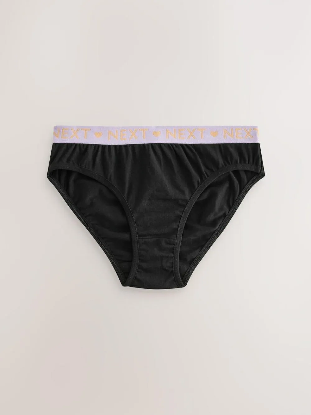 Next Bikini Briefs 7 Pack (5-16yrs) Black