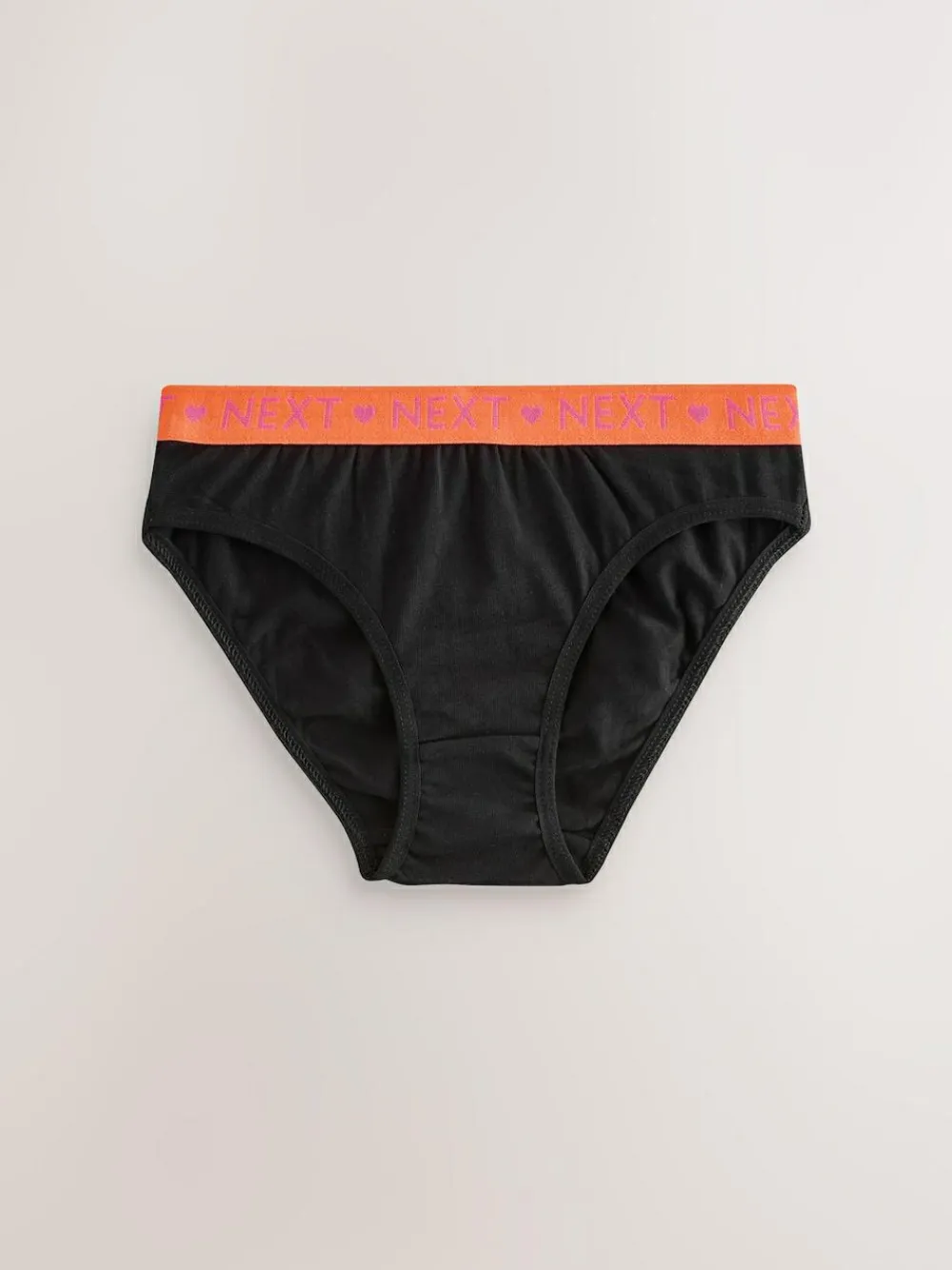 Next Bikini Briefs 7 Pack (5-16yrs) Black