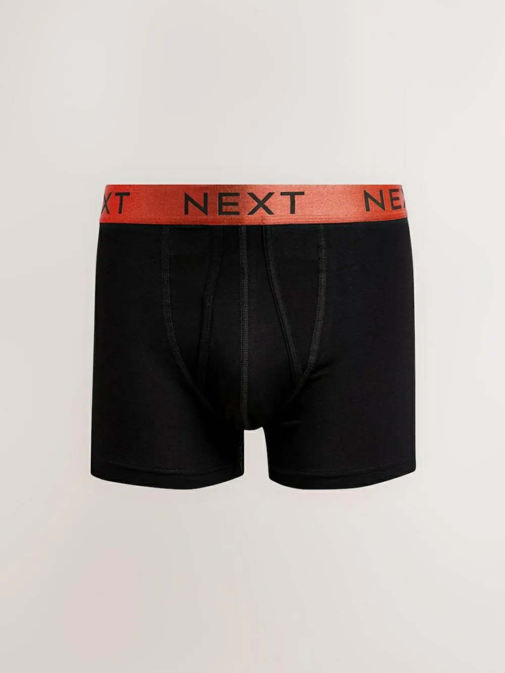 Next Black Bright Colour Shiny Waistbands A-Front Boxers 10 Pack^ Underwear|Underwear