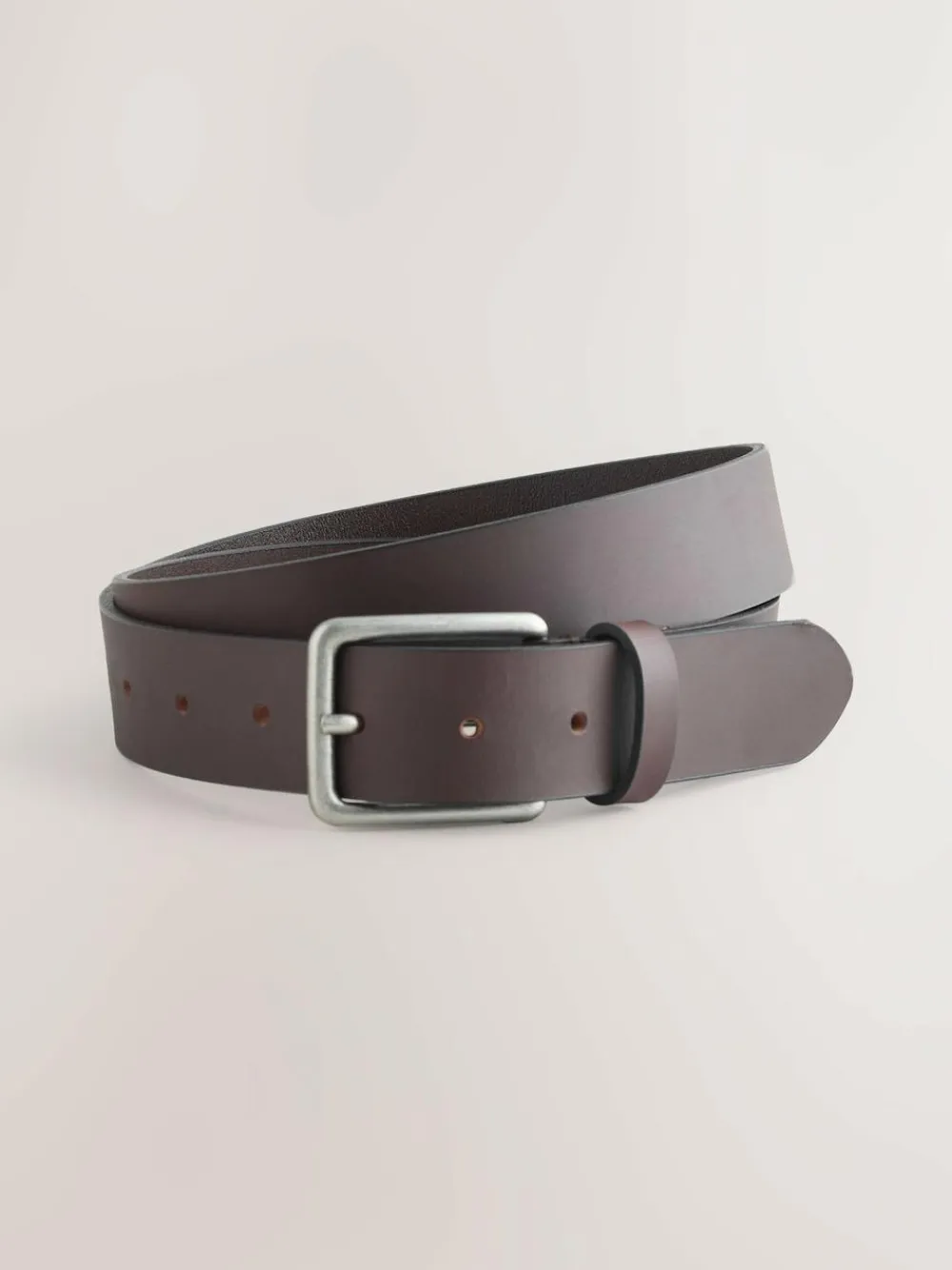 Best Next Black Brown Burnished Leather Belts Set 2 Pack