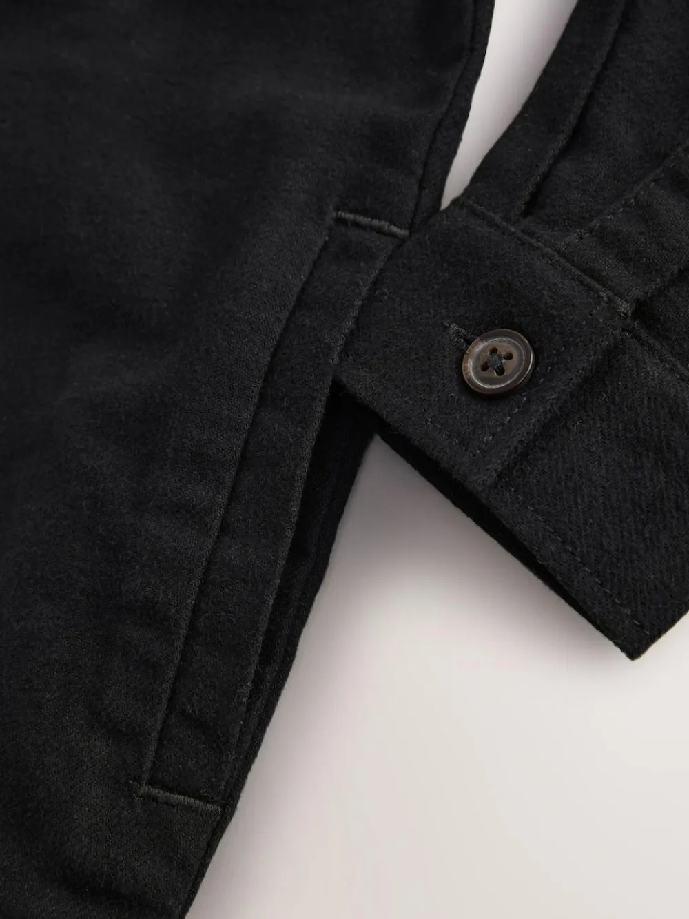 Sale Next Brushed Overshirt (3-16yrs) Black