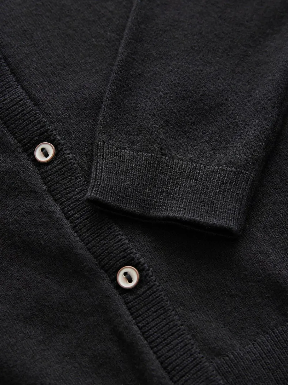 Outlet Next Button Up Cardigan 3yrs-16yrs (3mths-16yrs) Black
