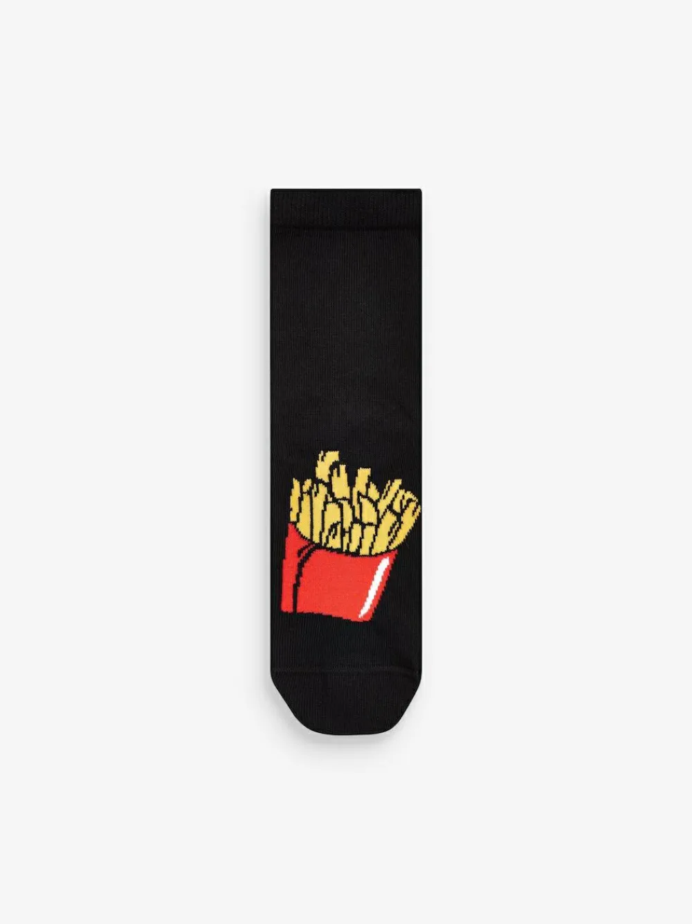 Discount Next Black Food Cotton Rich Socks 7 Pack