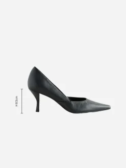 Discount Next Forever Comfort® Leather Pointed Toe Heeled Court Shoes Black