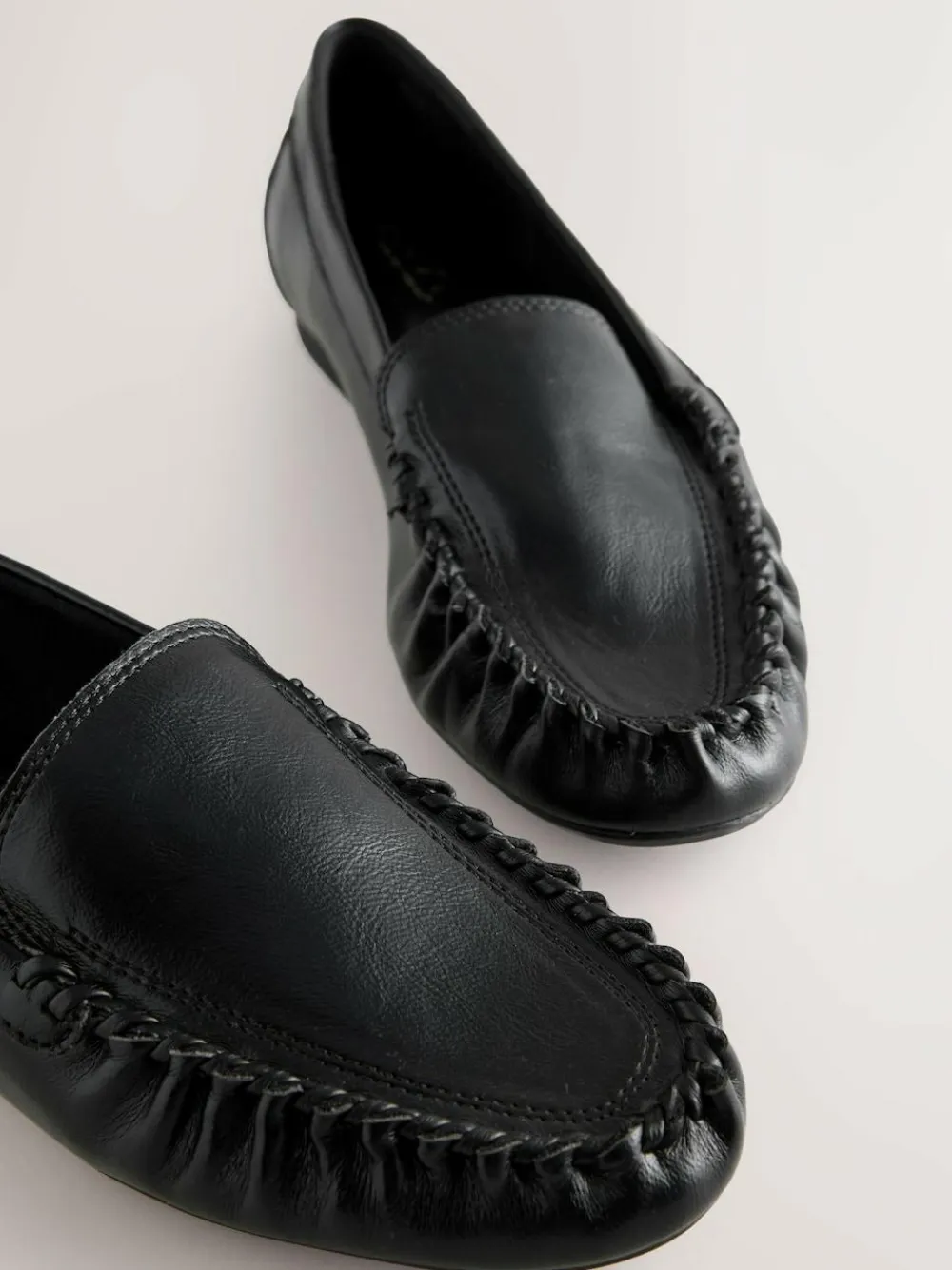 Next Forever Comfort® Soft Ruched Loafers^Women Flats