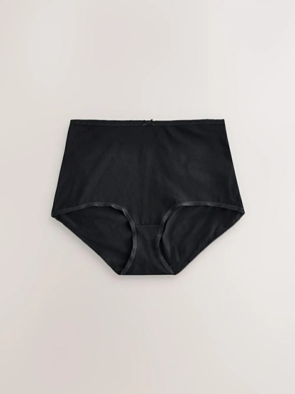 Next Black Full Brief Cotton Rich Knickers 5 Pack^Women Panties|All Lingerie