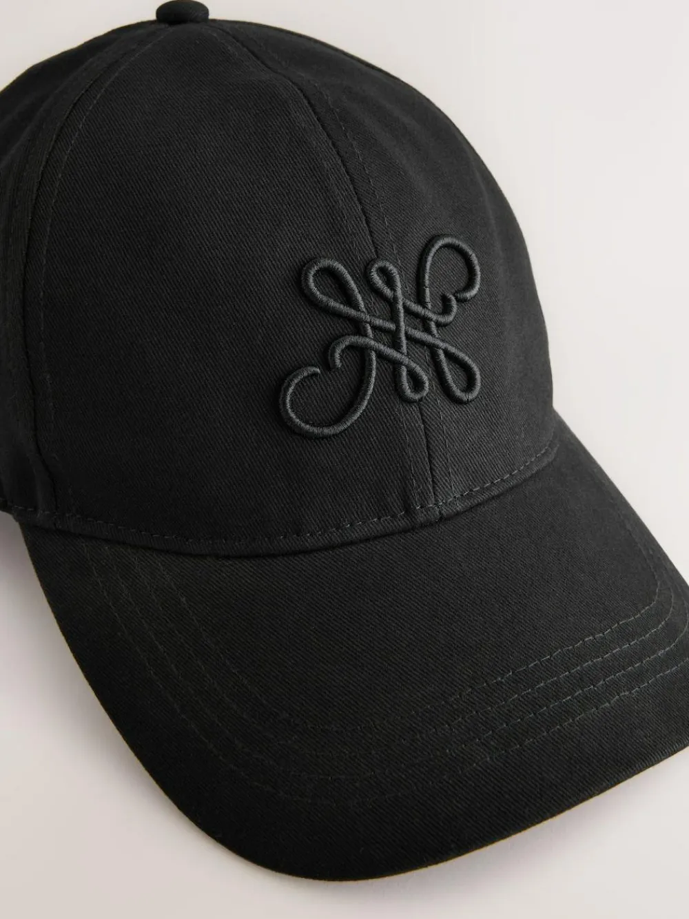 Online Next Black High Build Embroidery Cap