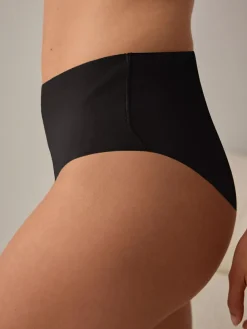 Next High Rise High Leg No VPL Tummy Control Shaping Knickers^Women Shapewear