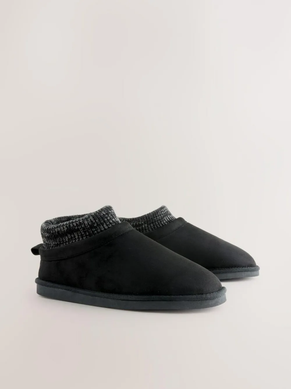Next Knitted Cuff Boot Slippers^ Slippers|Slippers