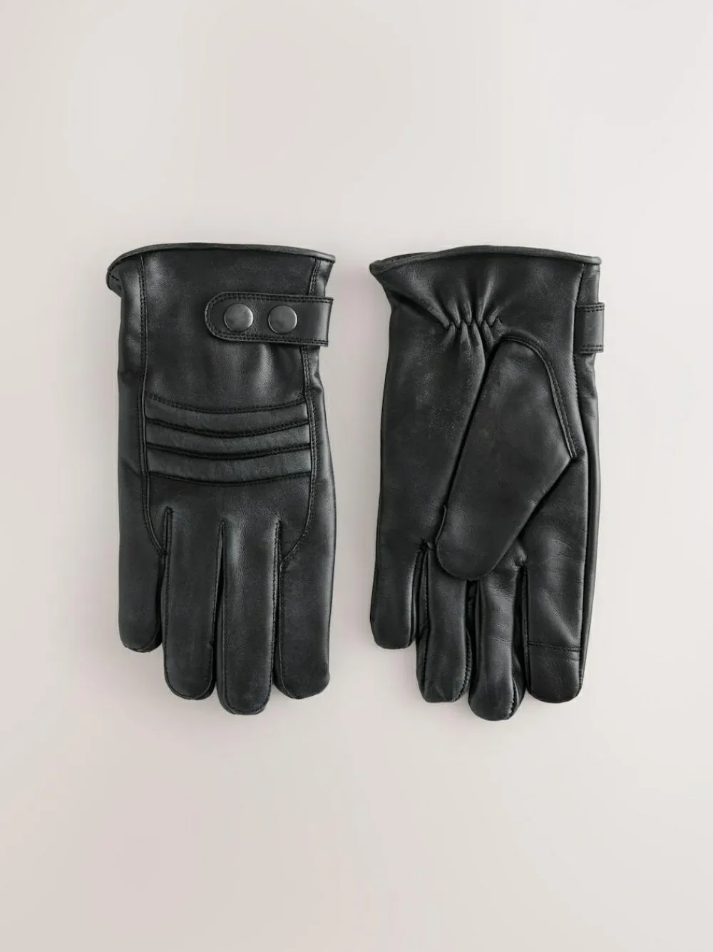 Best Next Black Leather Biker Gloves