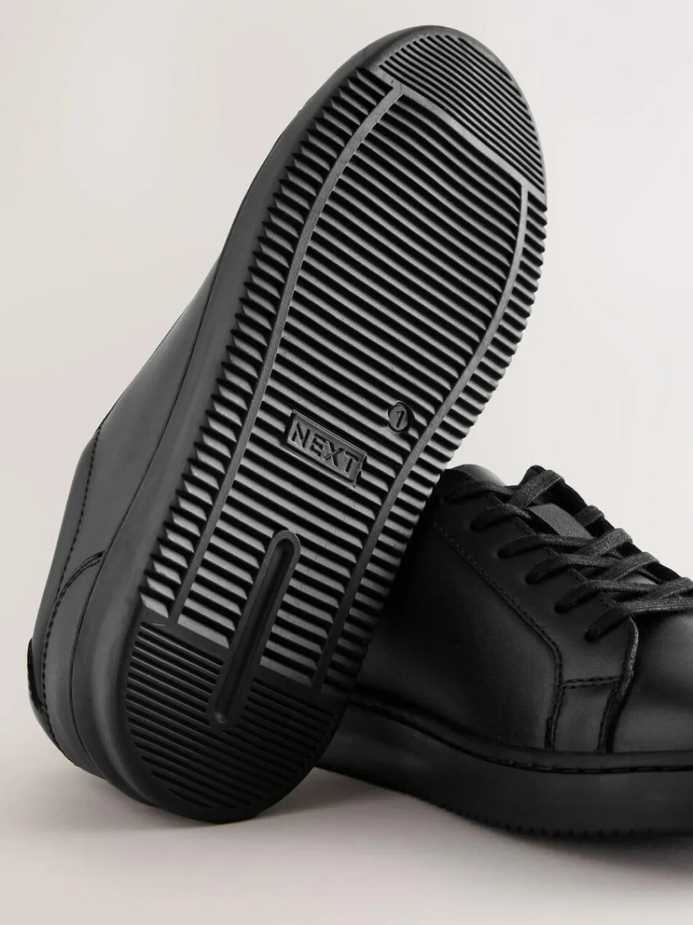 Next Black Leather Lace Up School Shoes^BOY Sneakers|School Shoes