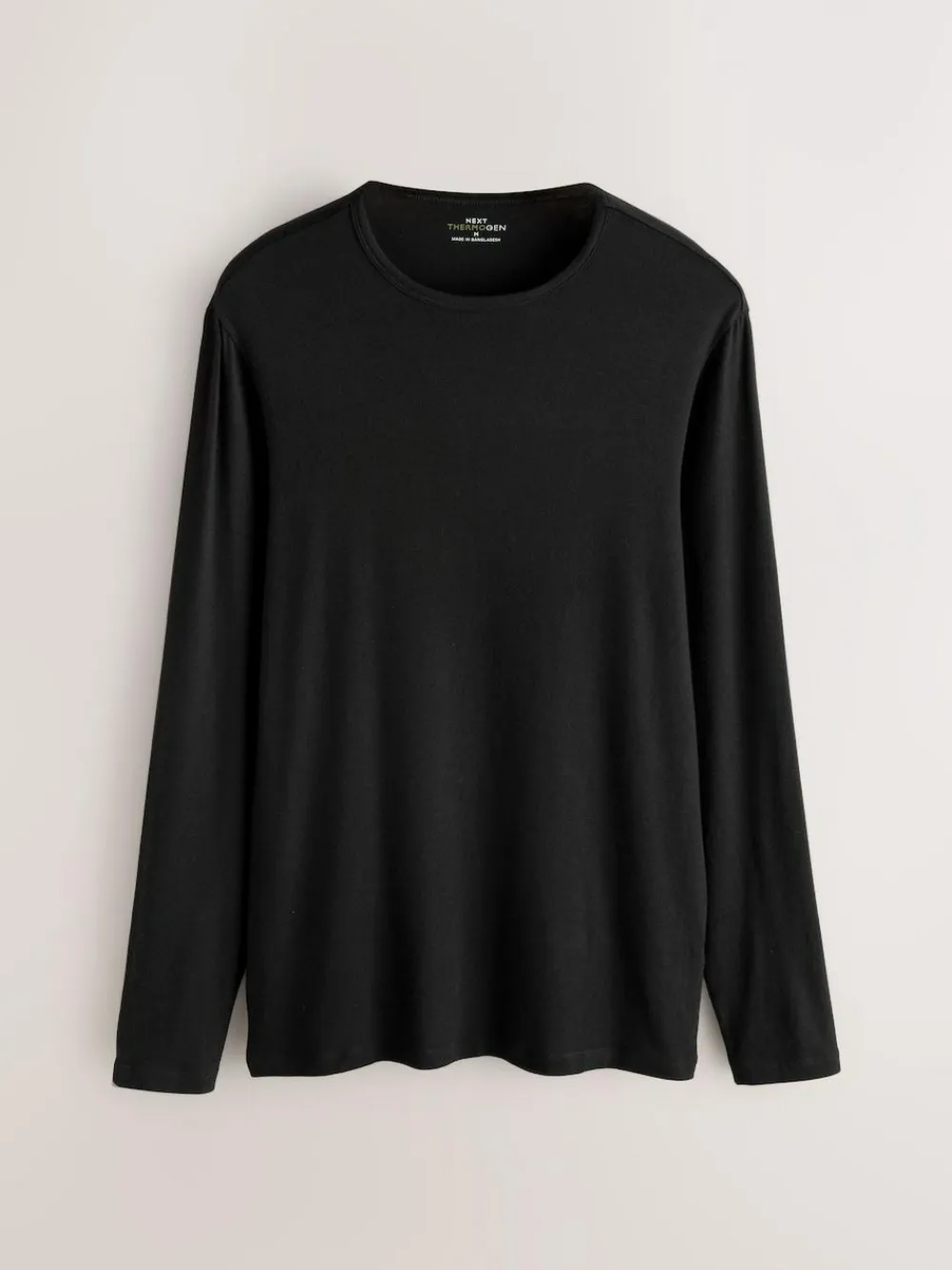 Next Black Lightweight Thermogen Long Sleeve T-Shirts 2 Pack^ Thermals|Underwear