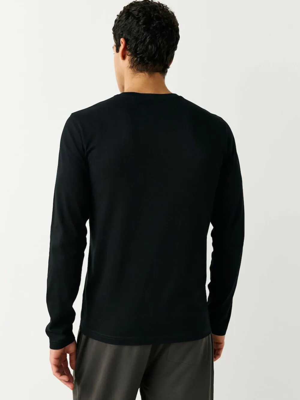 Best Next Long Sleeve Layering T-Shirts 5 Pack Black
