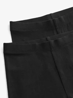 Next Longer Length 2 Pack Cotton Rich Stretch Cycle Shorts (3-16yrs)^ Shorts & Skirts