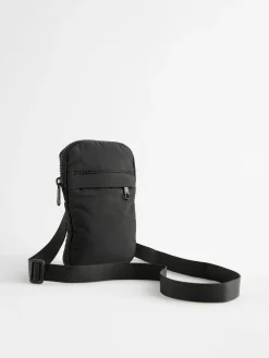 Next Black Mobile Phone Bag