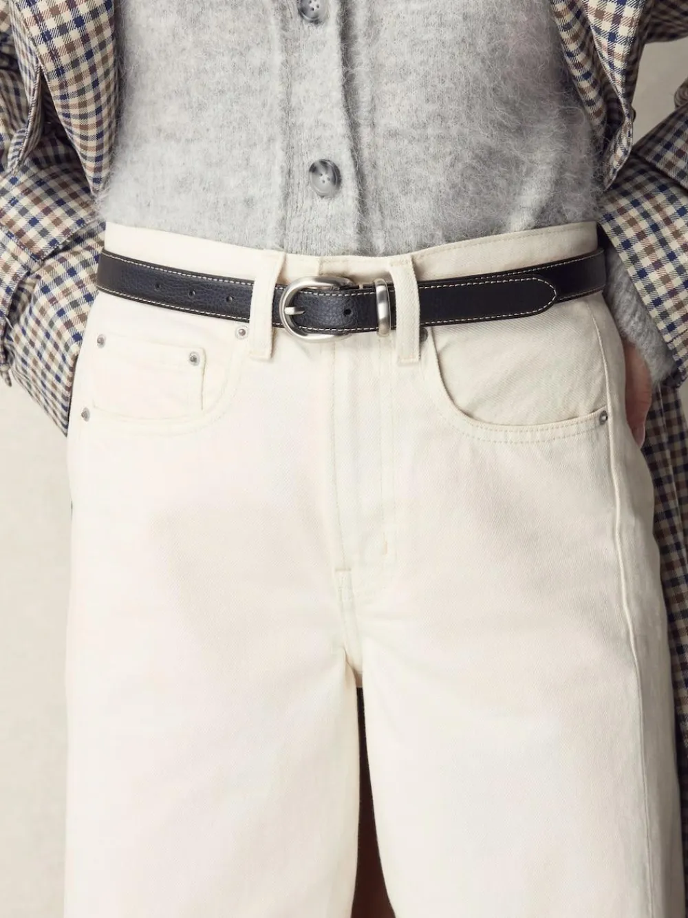 Next N. Premium Made In Italy Mid Width Belt^Women Belts