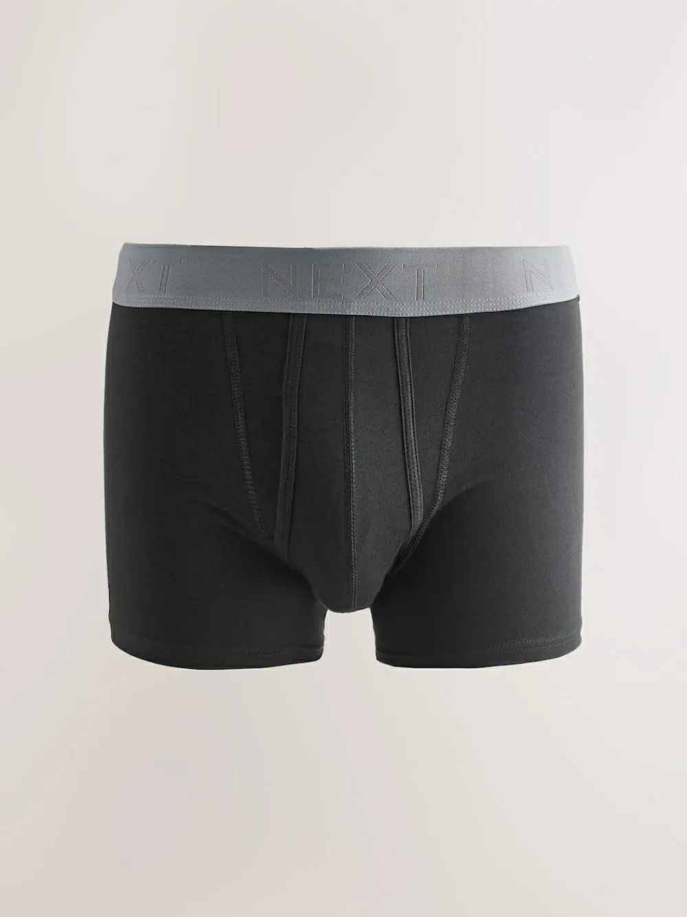 Hot Next Black Neutral Waistbands A-Front Boxers 10 Pack