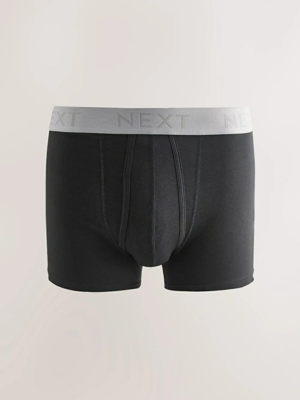 Hot Next Black Neutral Waistbands A-Front Boxers 10 Pack