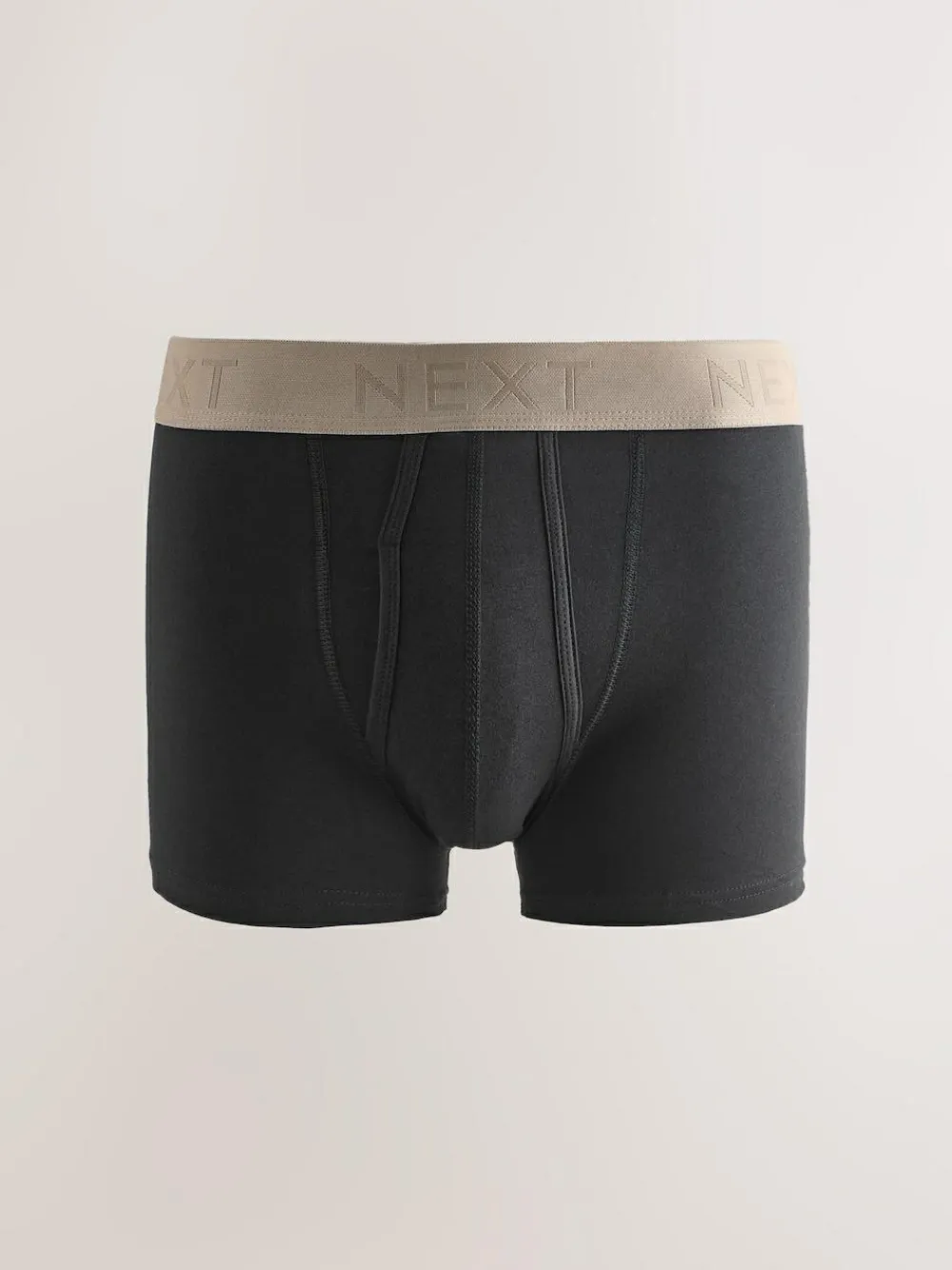 Hot Next Black Neutral Waistbands A-Front Boxers 10 Pack