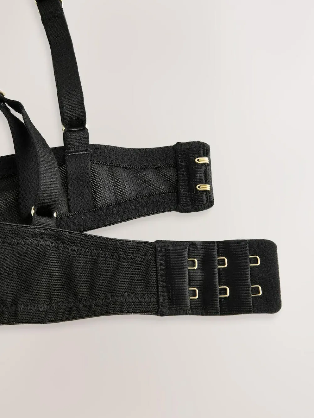 Next Black Non Pad Balcony Premium Embroidery Bra