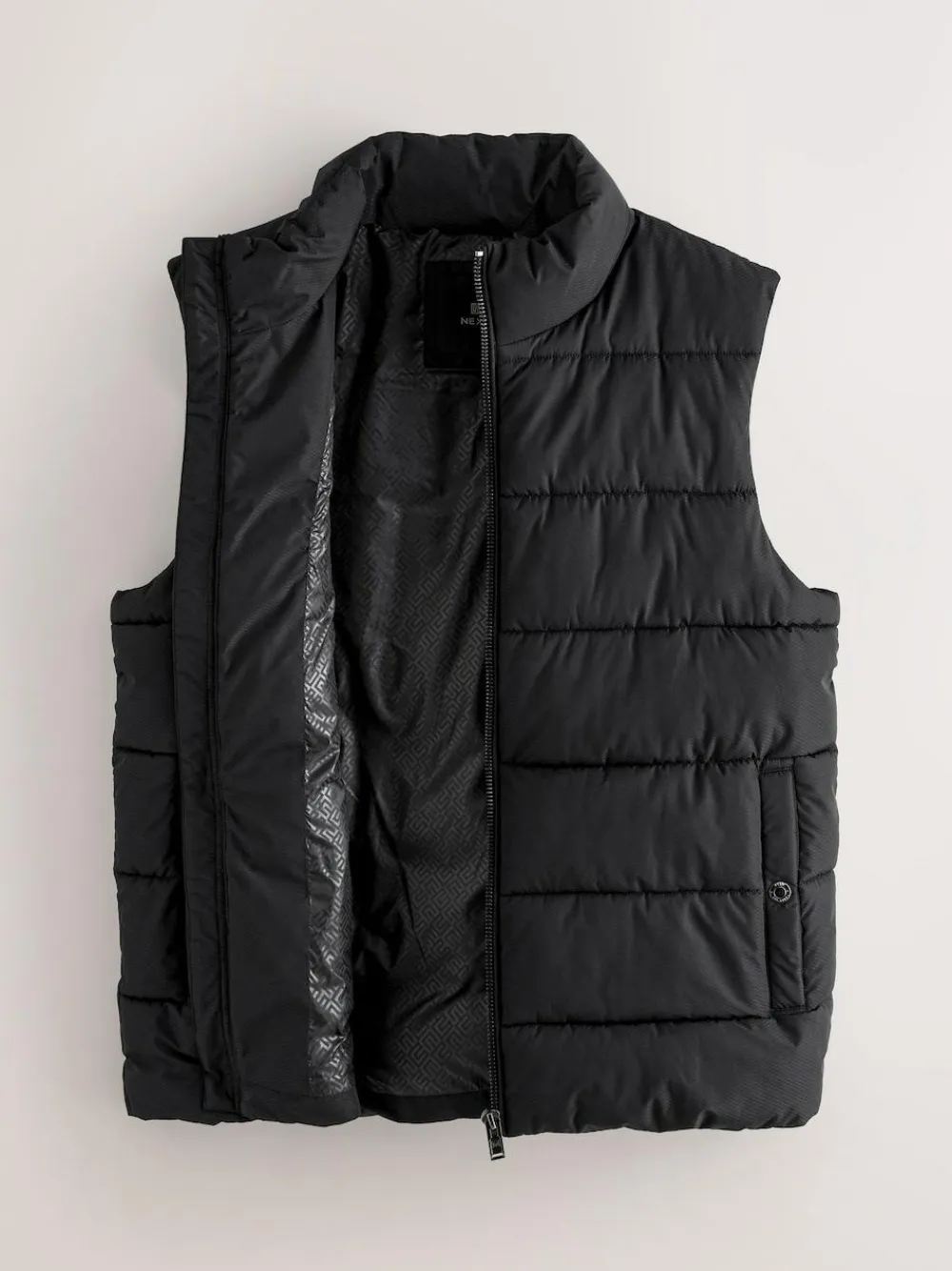 Next Black N.Premium Textured Premium Parka Jacket^ Coats & Jackets|Coats & Jackets