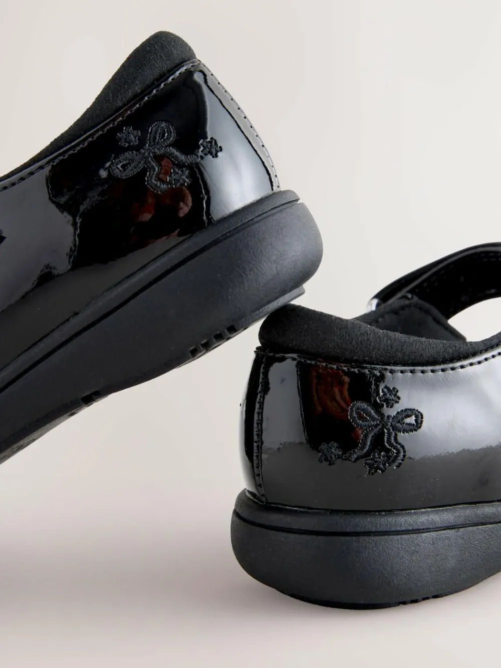Sale Next Black Patent Bow Mary Jane School Shoes